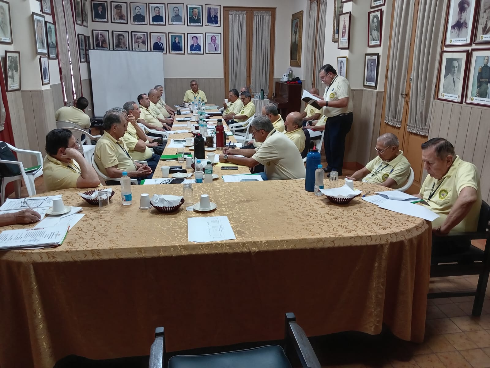 Reunion del comite ejecutivo del CORFAN
